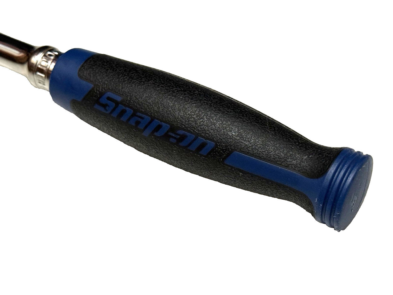 SNAP ON TOOLS POWER BLUE 100 TOOTH Hard Handle Extra Long Fixed Head Ratchet NEW