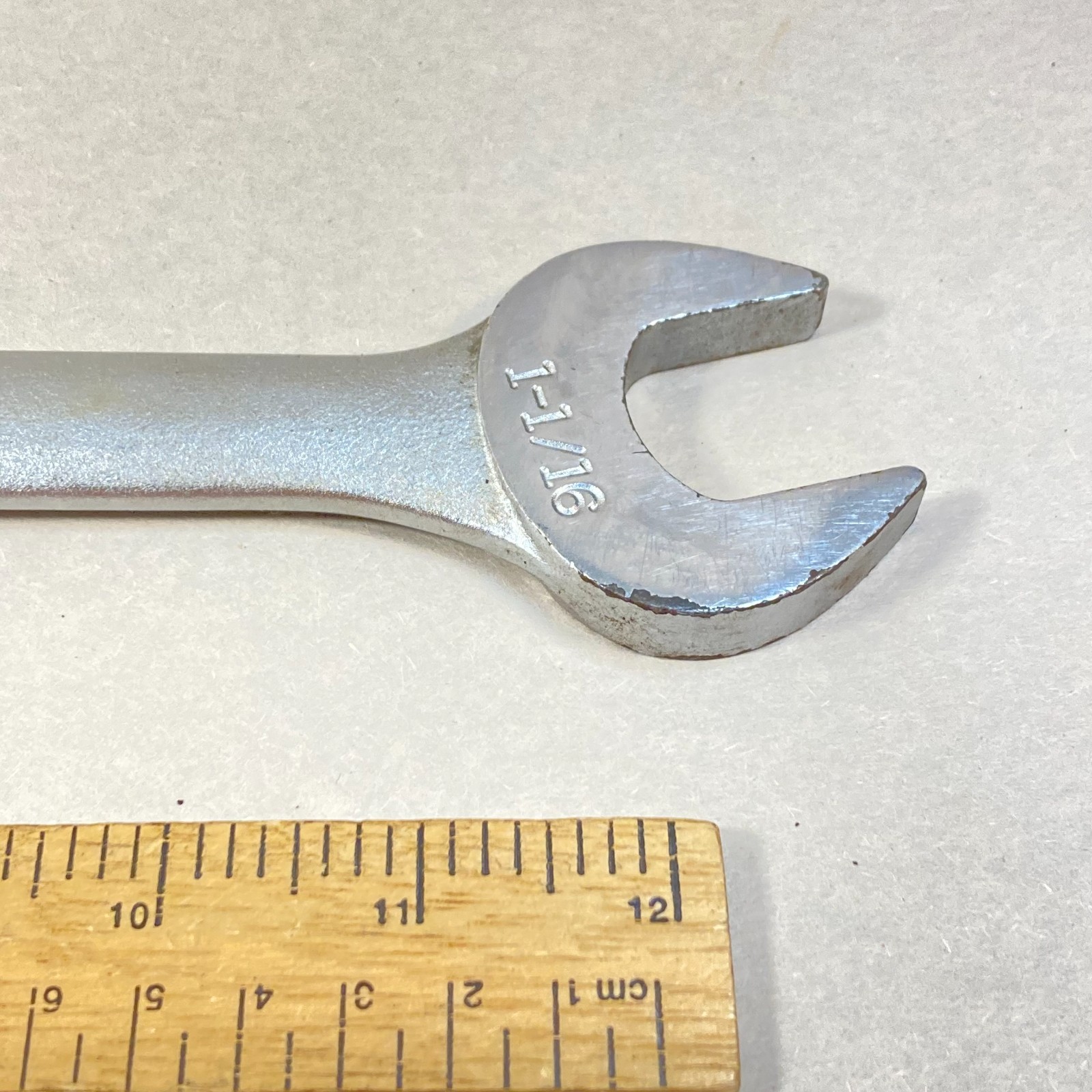 Craftsman 1-1/16″ Wrench Combination SAE 12 Point -V- #44706 USA