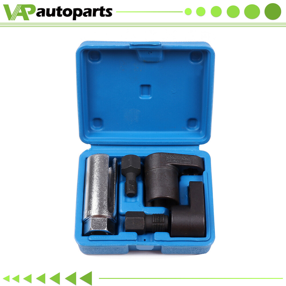 5 pc Oxygen Sensor Socket Vacuum Wrench O2 M12 M18 Tool Renew Thread Chaser set