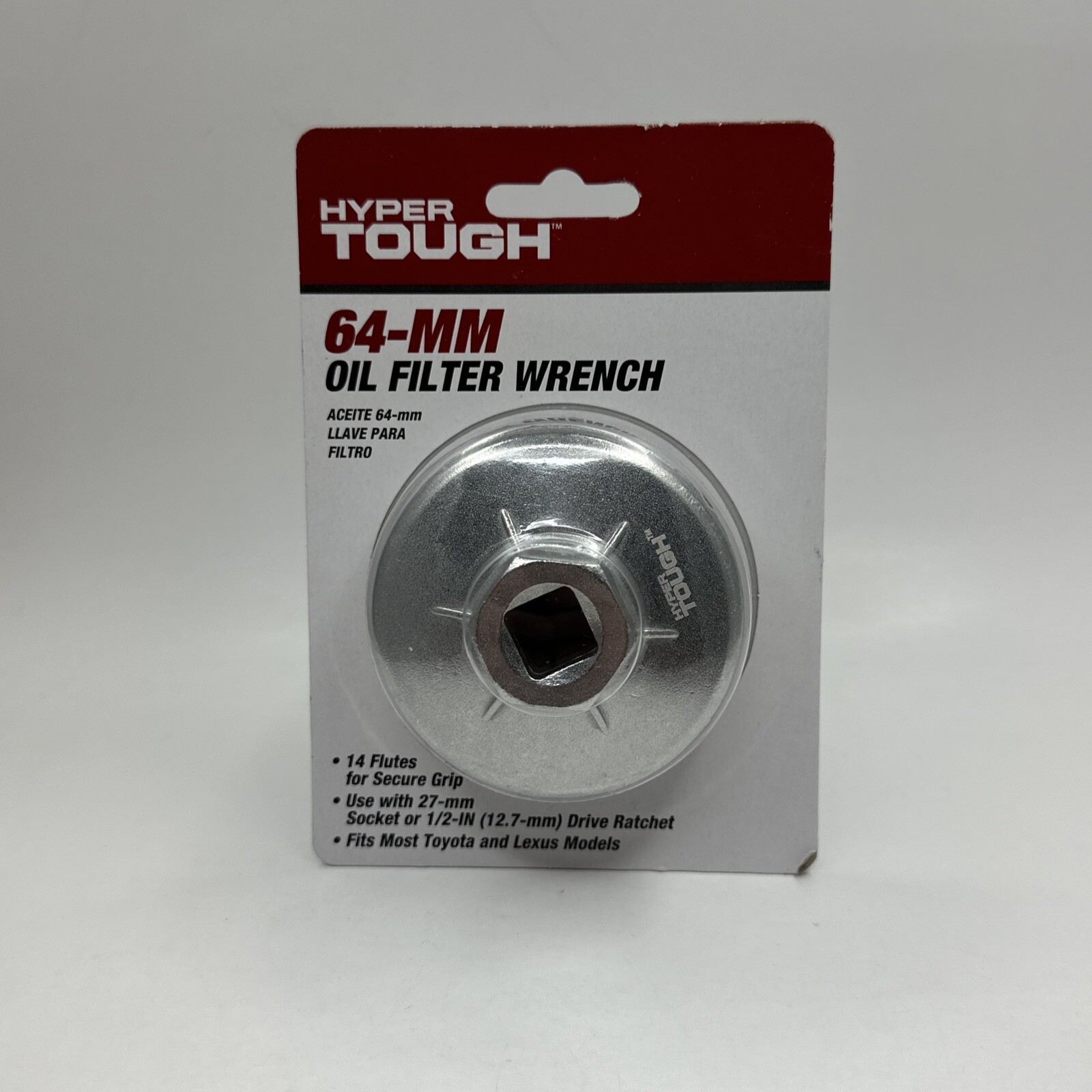 New Hyper Tough Oil Filter Wrench 64-MM New In Box NIB Fits Most Toyota & Lexus