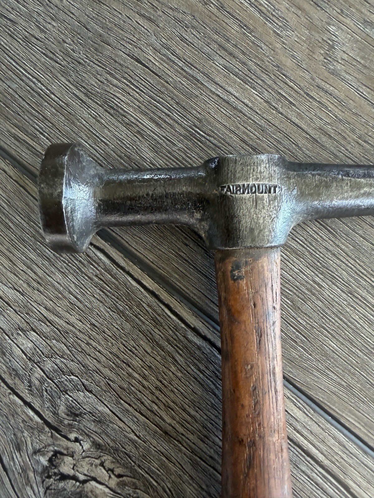 Vintage Fairmount 156-G Auto Body Pick Bumping Hammer USA Wood Handle⁠