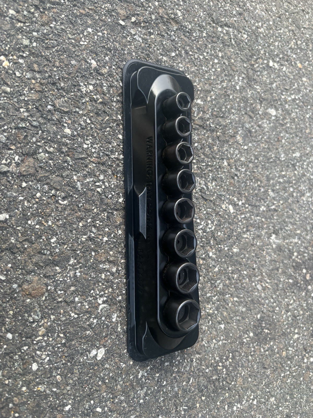 Snap On 108imtmm 8 pc impact 1/4 drive shallow socket set 8-15mm