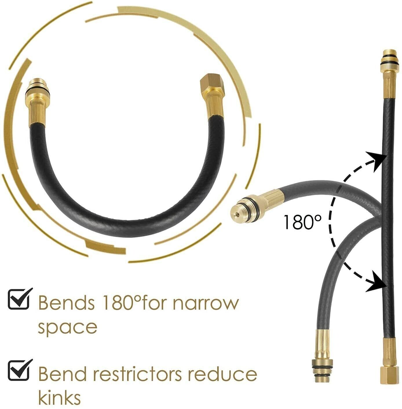 19700 Air Operated Valve Spring Holder 12″ Flexible Hose Power Hose Tool Holding