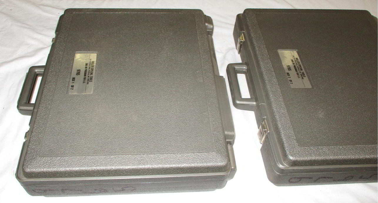 Miller Special Tools Mopar 9765 2006 DR DH Ram Truck Tools BOTH Boxes Complete