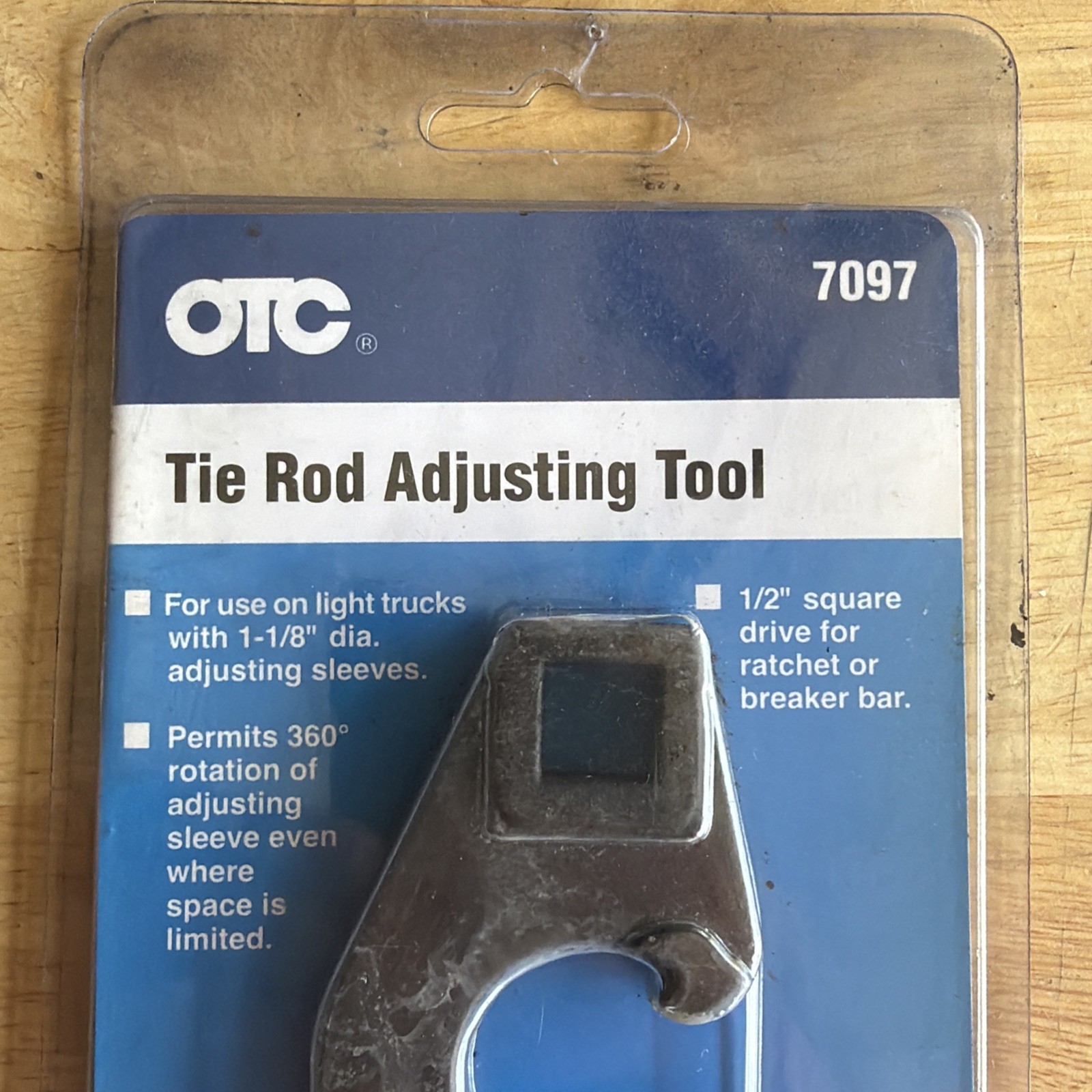OTC Tools 1-1/8″ Tie Rod Adjusting Tool Wrench 1/2″ Drive 7097