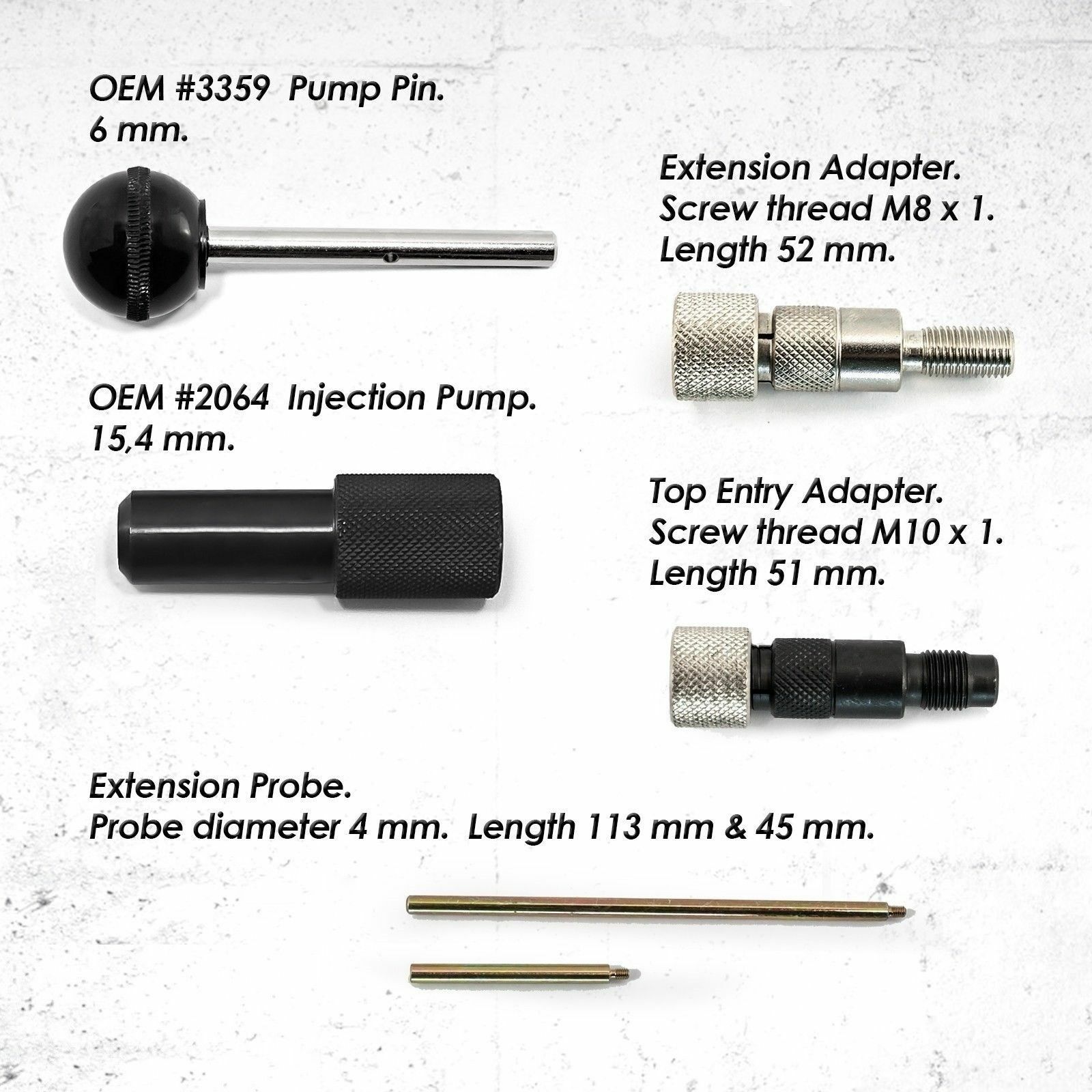 Diesel Fuel Pump Timing Tool Kit For AUDI / ALFA /BMW FIAT /FORD /RENAULT /VW