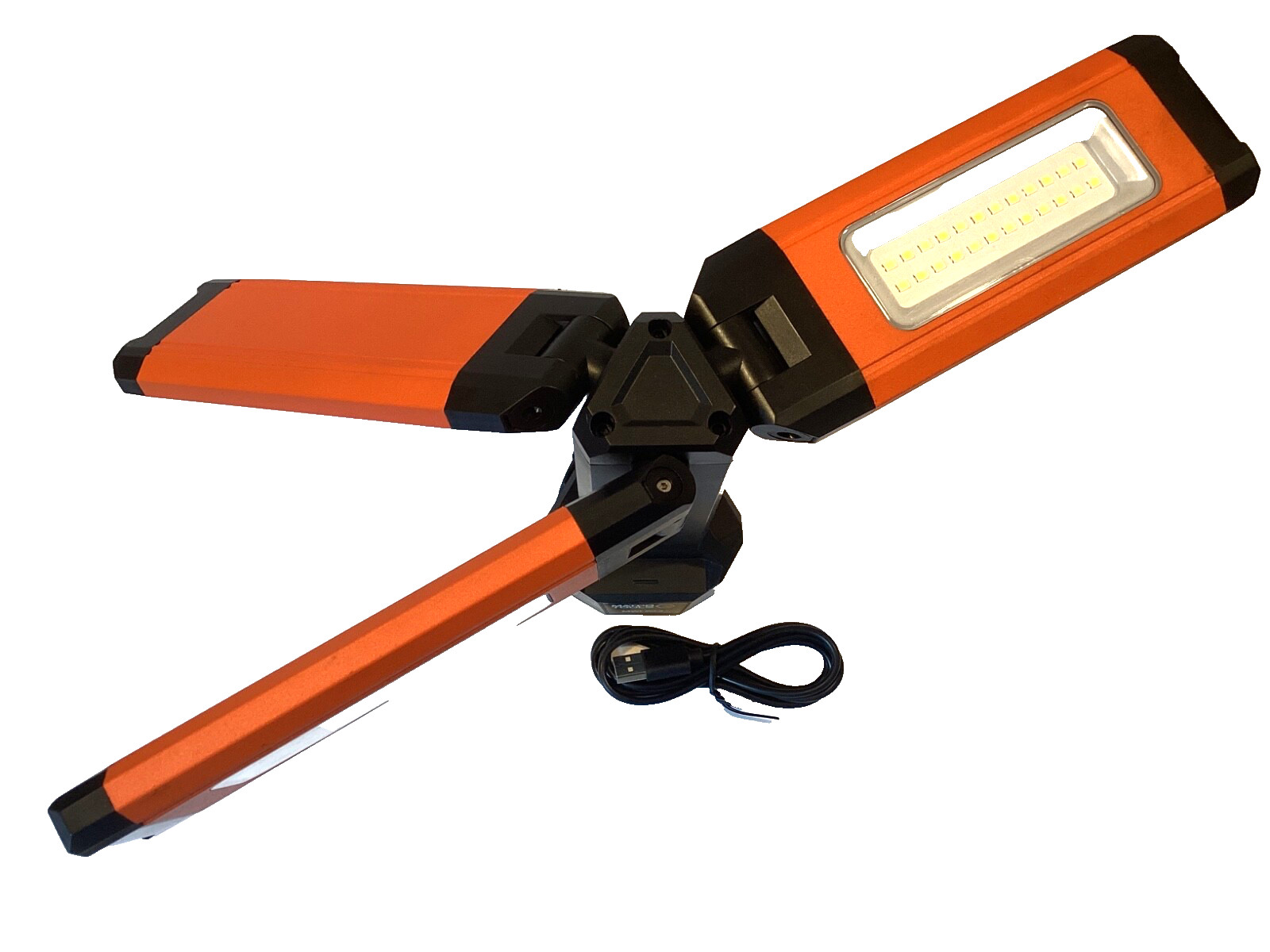 Matco Tools 2000 Lumen Cordless Work Light 3 Snap in Multi Direction Heads MINT