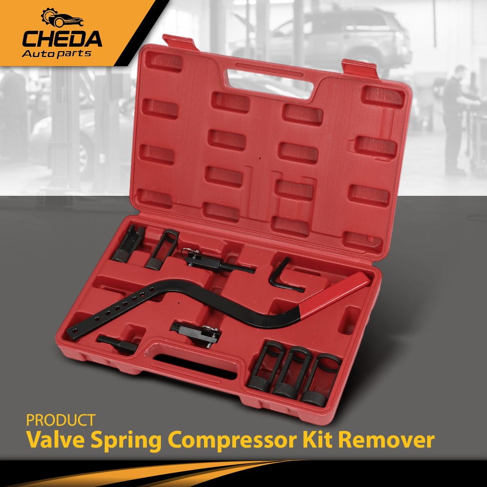 Valve Spring Compressor Kit Remover & Installer Disassembling Tool