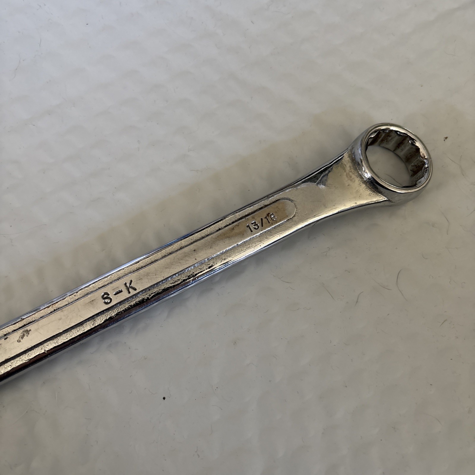 S-K Tools C-26 USA 12 Point 13/16″ Combination Wrench 10″ Long – Chrome Forged