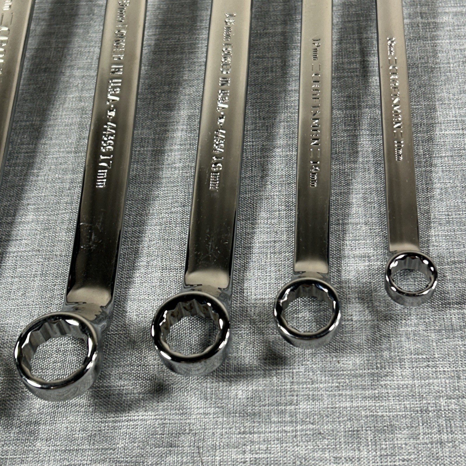 Craftsman Professional Deep Offset Full Polish Metric 6-piece Set VA 10-23mm