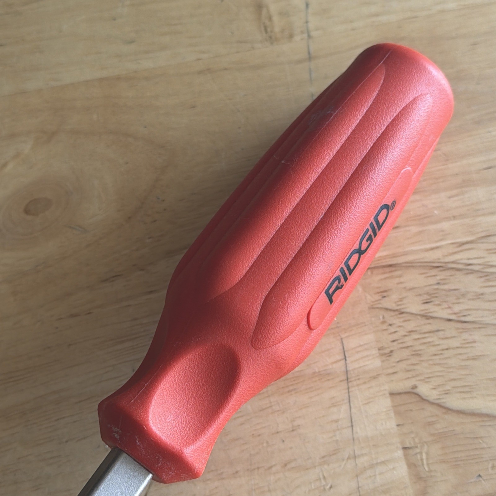 Ridgid 3/8″ Cabinet Flat Slotted Screwdriver Orange 16″ Long Shank 507-631 USA