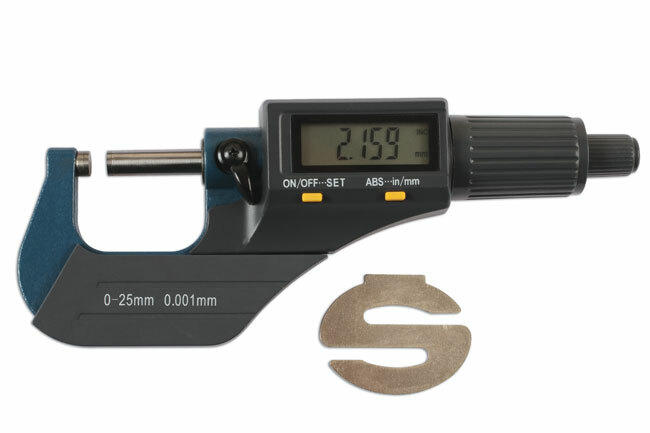 Laser 6221 Digital Micrometer 0 – 25mm