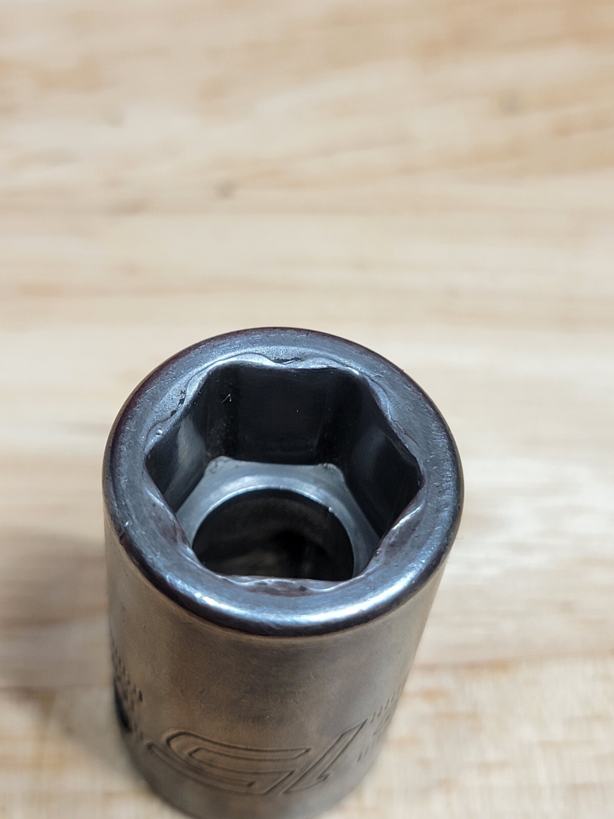 Snap-on Tools IMM150A 15mm 1/2″ Drive 6-Point Shallow Impact Socket