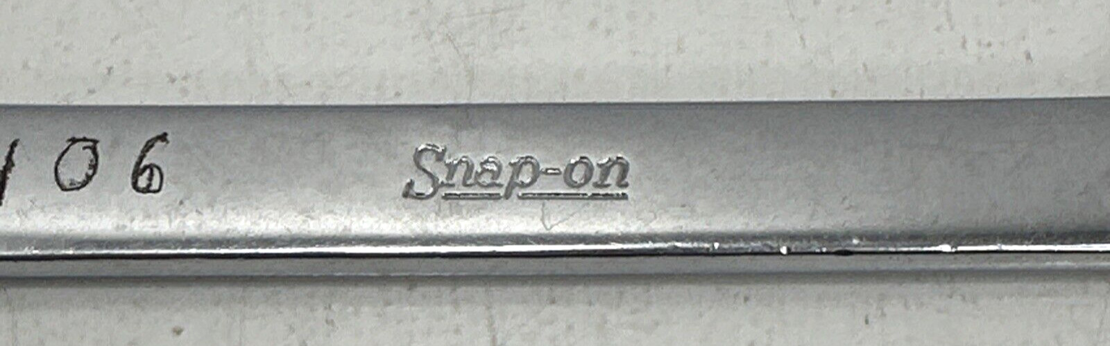 Snap On OEX180 9/16″ 12 Point Short Chrome Combination Wrench USA SAE