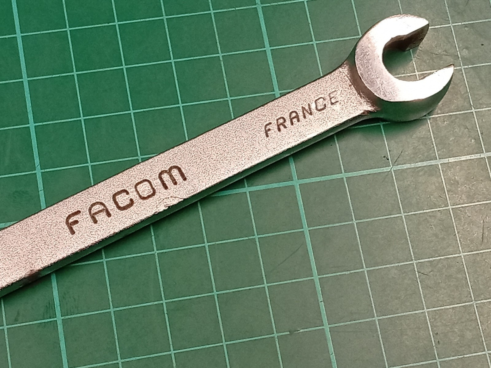 Vintage Facom No43, 1/2″ x 9/16″ AF, Vanachrome Flare Spanner, Made In France