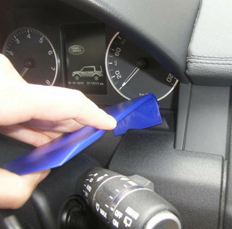 11pcs Trim Removal Tool Kit Trimmer Set Car Puller Door Pry Clip Plier Remover