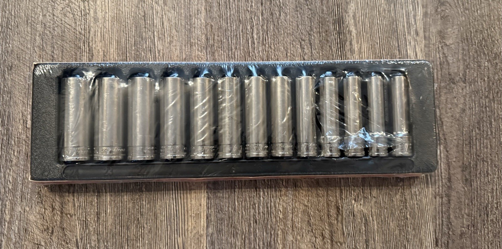 Snap on 313YTSMY 13pc 1/2″ Extra Deep Socket Set 12-24mm Flank Drive Xtra