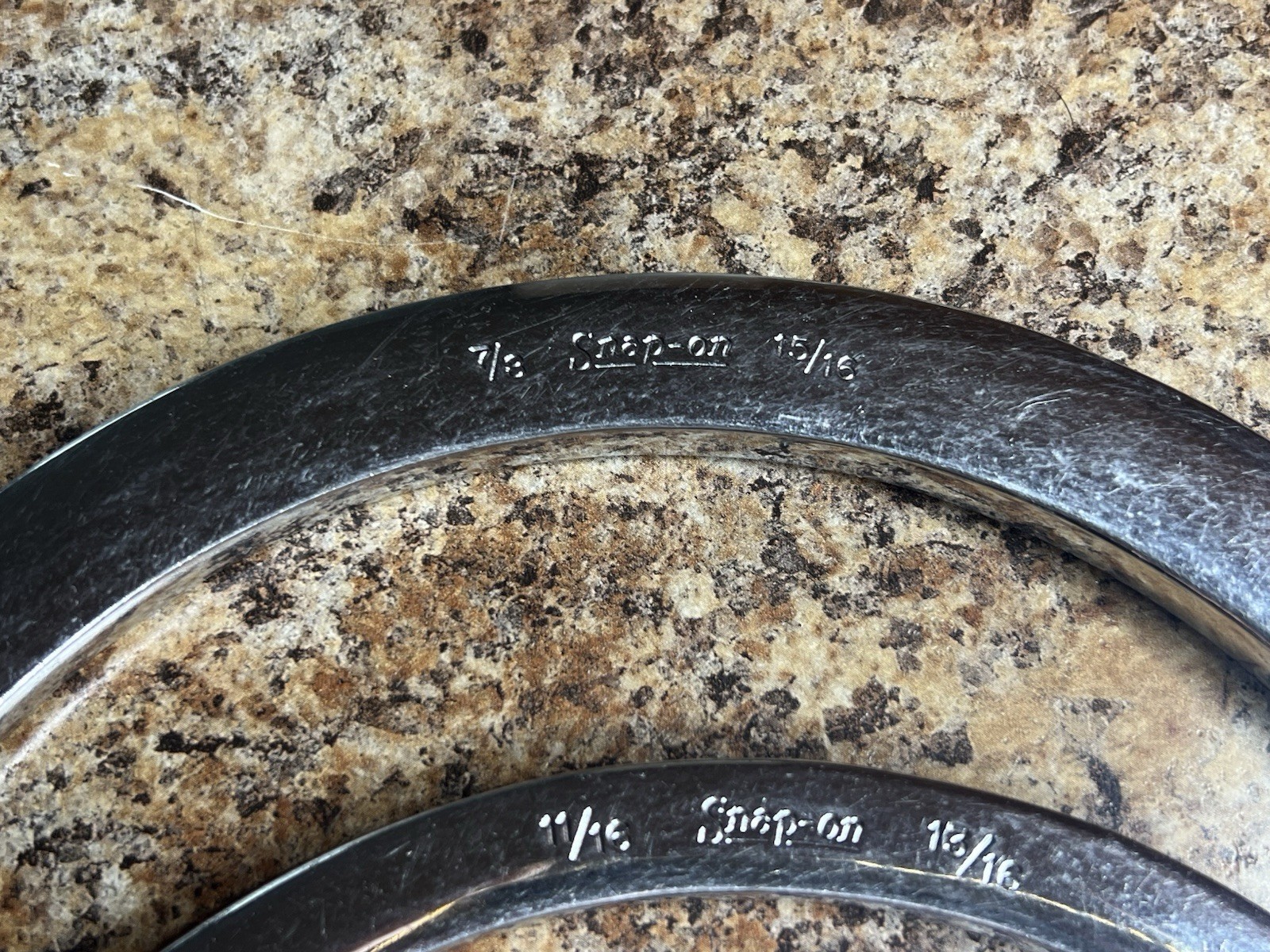 SNAP ON 5PC 12-POINT SAE Drive Half-Moon Box Wrench Set 7/16″ to 15/16″