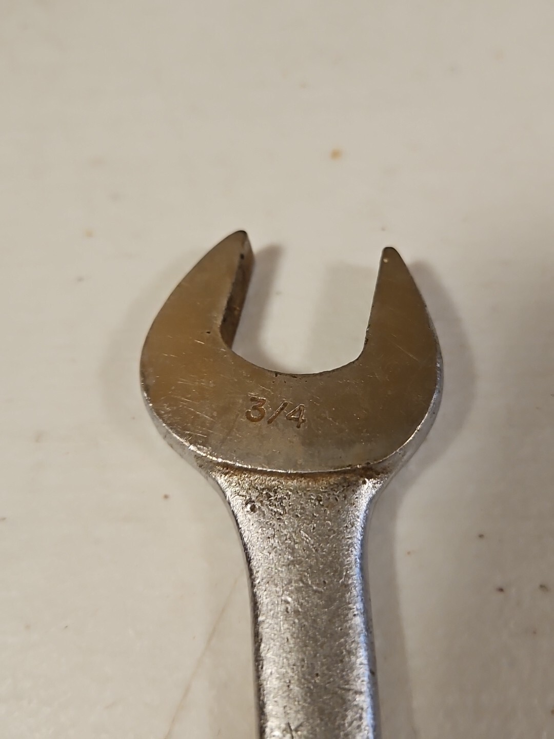 Craftsman 5/8″ x 3/4″ Open End Wrench Forged In USA Silver Color