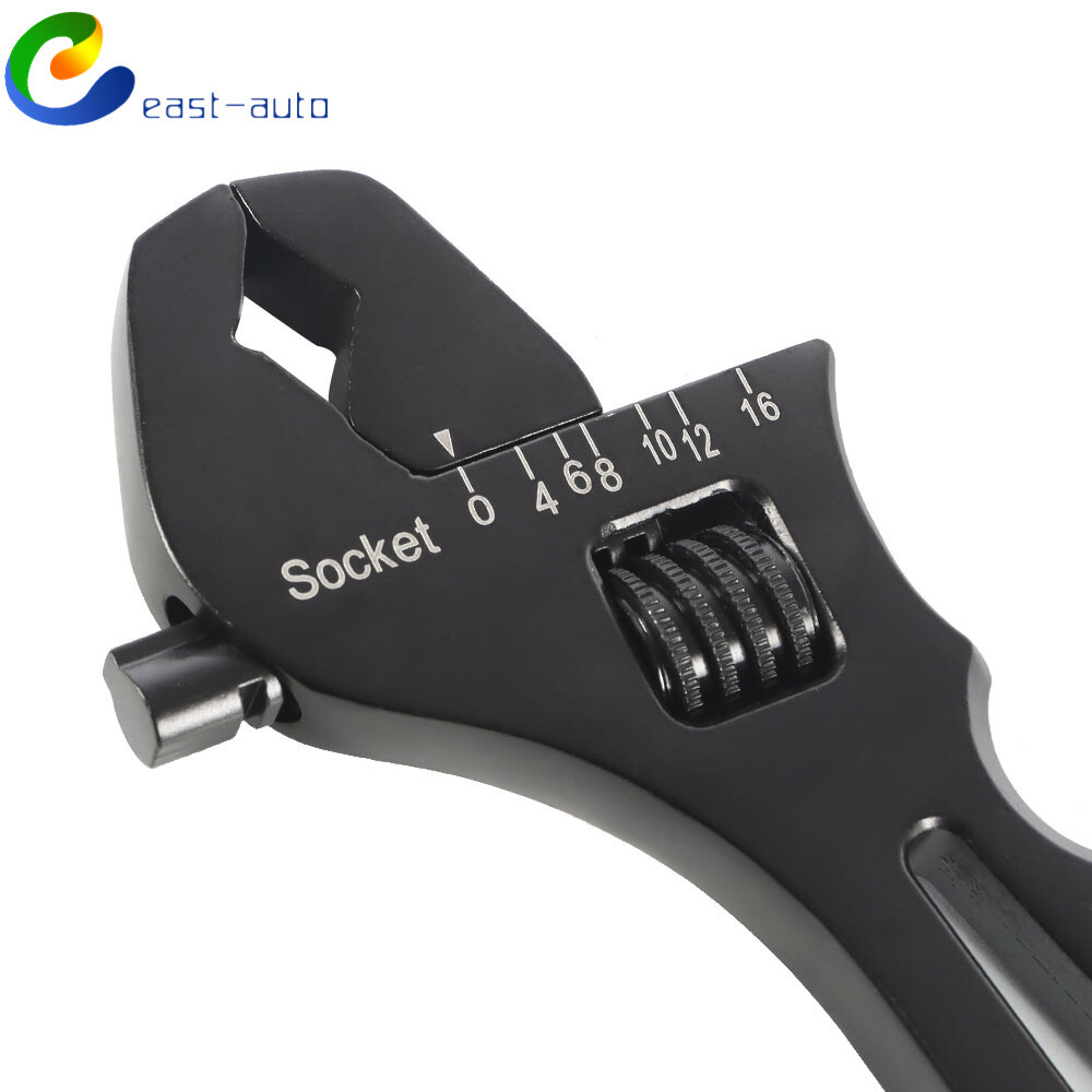 Adjustable Wrench Aluminum Tool Spanner 3AN-16AN for Hose End Fitting