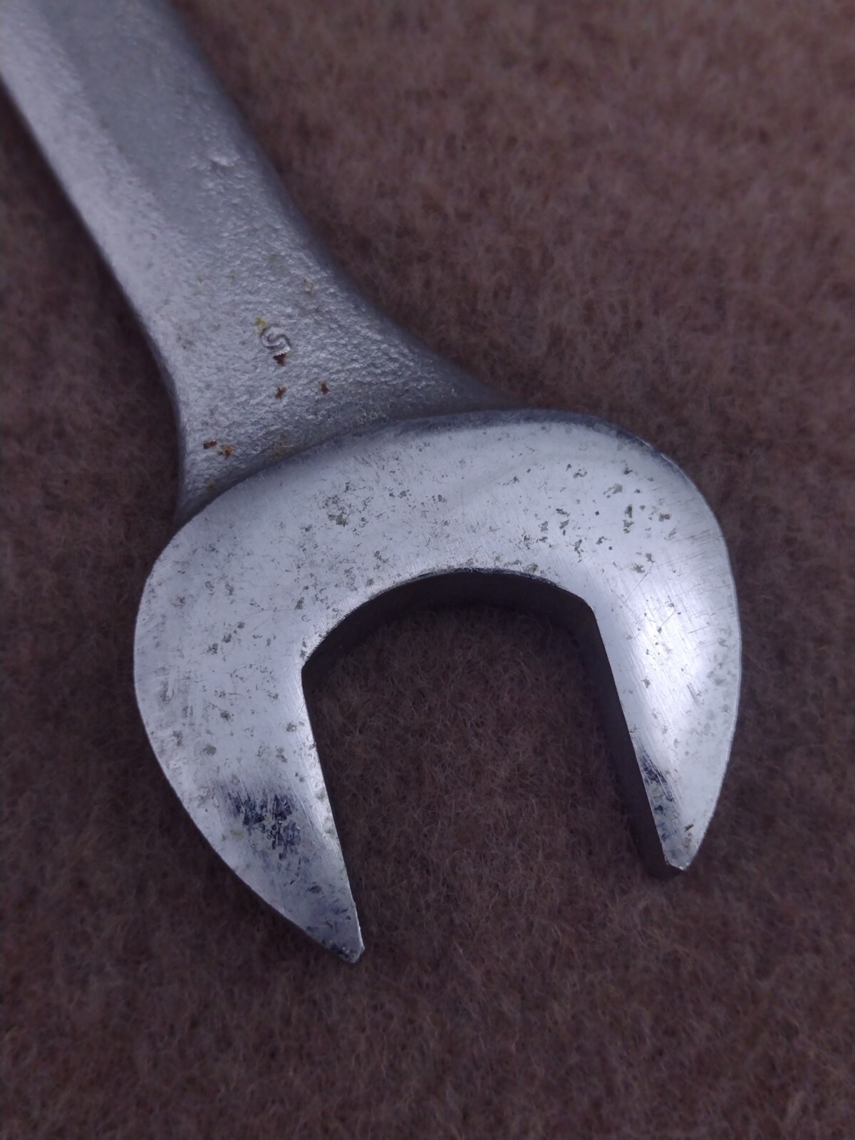 Vintage USA ProAmerica 7/8″ x 15/16″ Double Open End Wrench Chrome SAE Standard