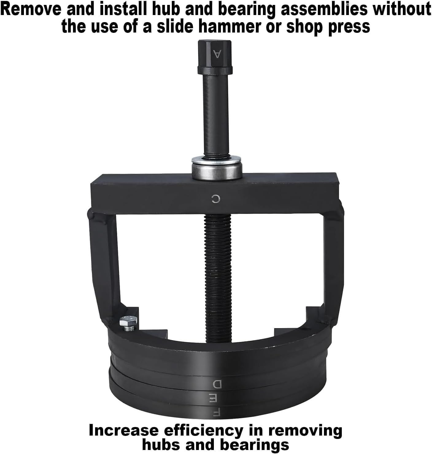 FreeTec Master Wheel Bearing Removal Tool, Hub Tool Set Blue
