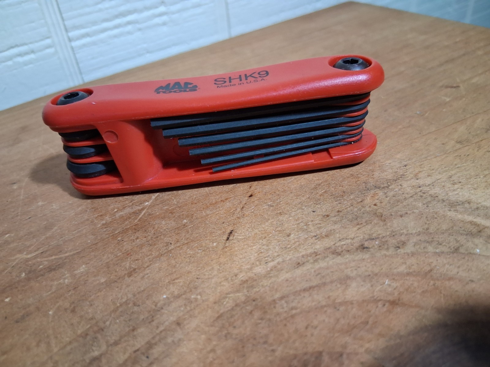 MAC Tools SHK9 Hex Wrench Set