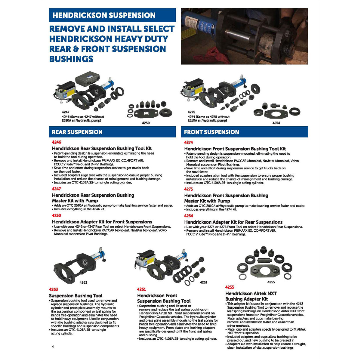 OTC Rear Suspension Bushing Tool