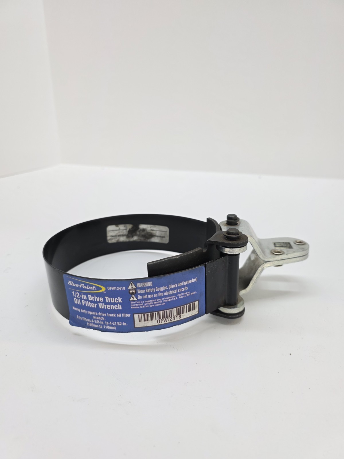 🇺🇸 Blue Point Tools Oil Filter Strap Wrench 1/2 Ratchet DR Band Adjustable