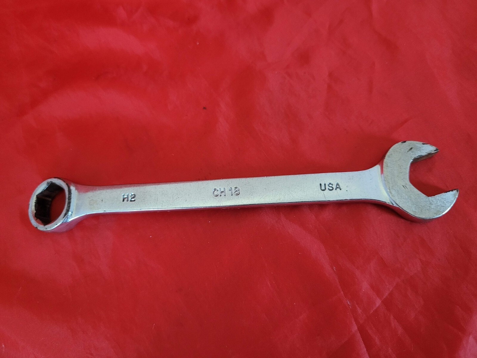 MAC CH18 9/16″ 6 Point Combination Wrench Open Box End USA SAE S17