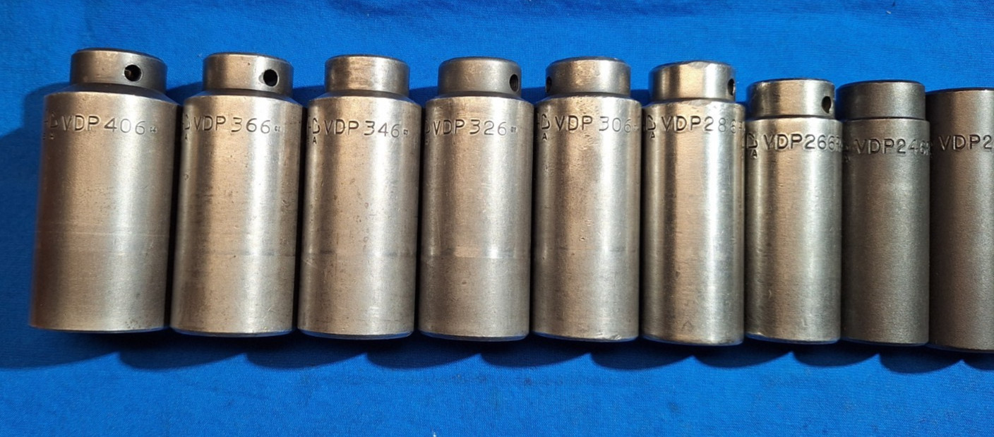 Mac Tools SVDP136BRPT 13pc SAE 1/2″ dr deep 6 pt impact socket set 1-1/4″-7/16″