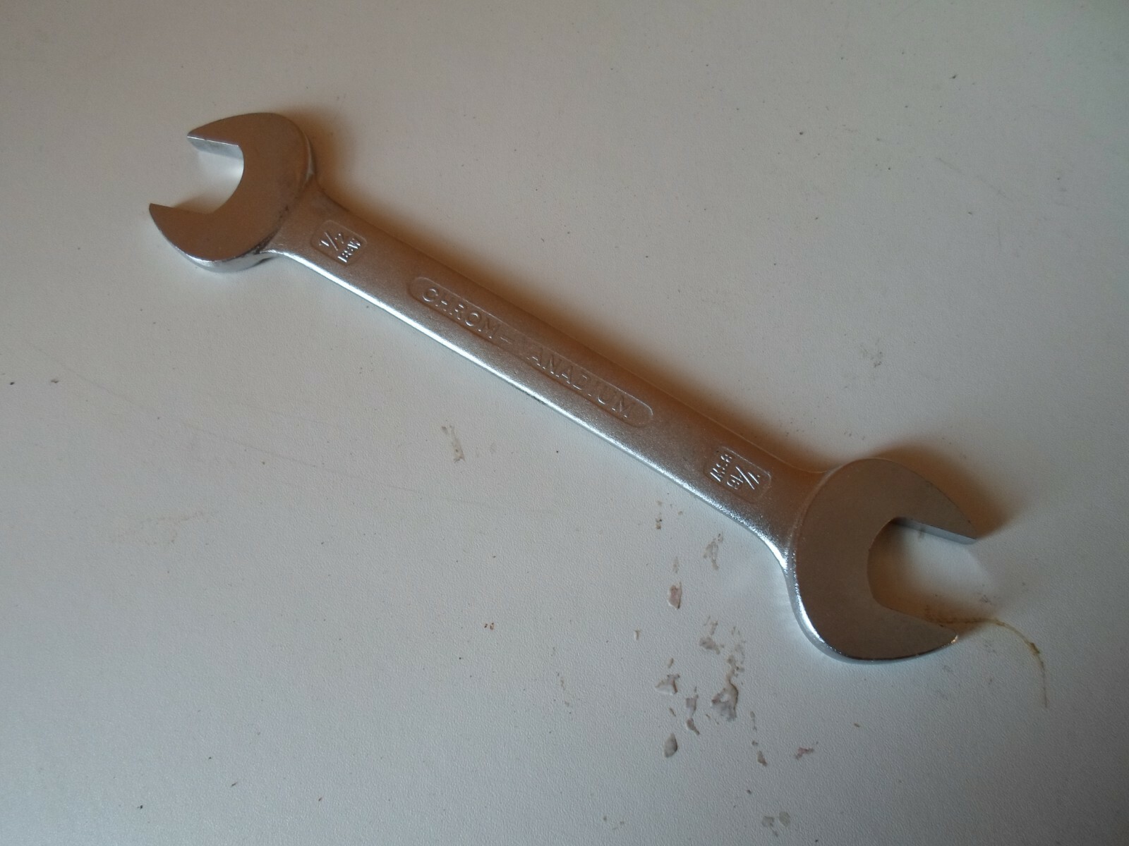 Traditional British Whitworth Open Ended Spanner Chrome Vanadium 1/2″ x 7 /16″ W