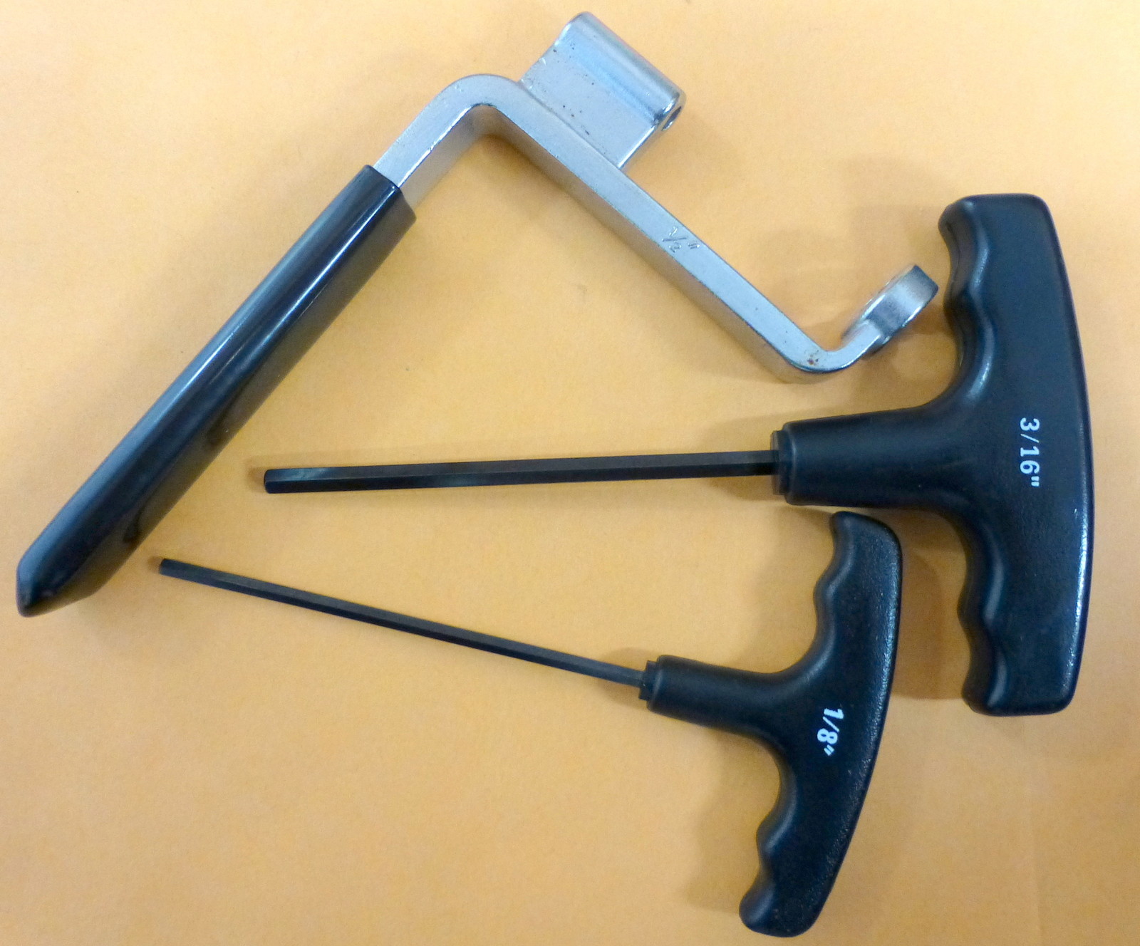 Proform 66778 Valve Lash Adjusting Tool Set Wrench Nut 1/2″ T-Handle 3/16 1/8