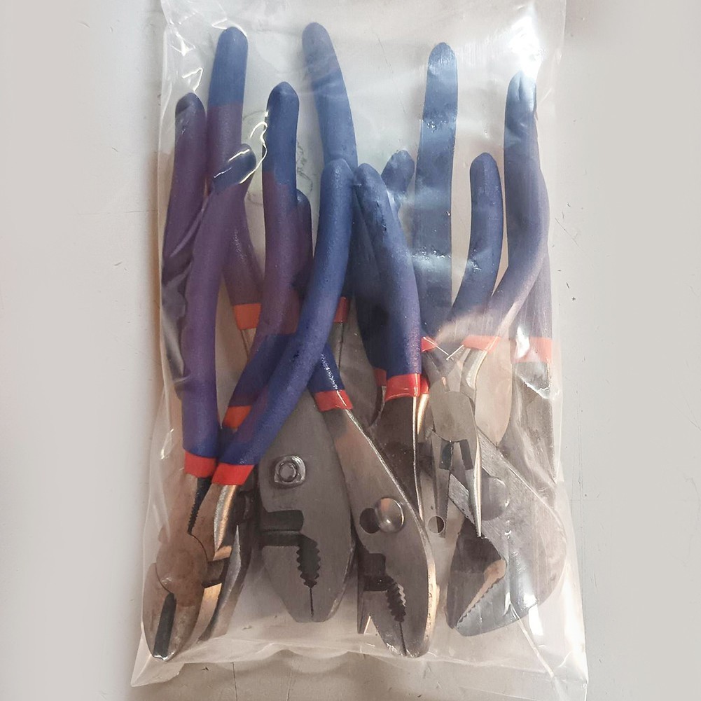 Set of 7 For DIY Pliers Long Nose Slip Joint Tool for Home Improvement