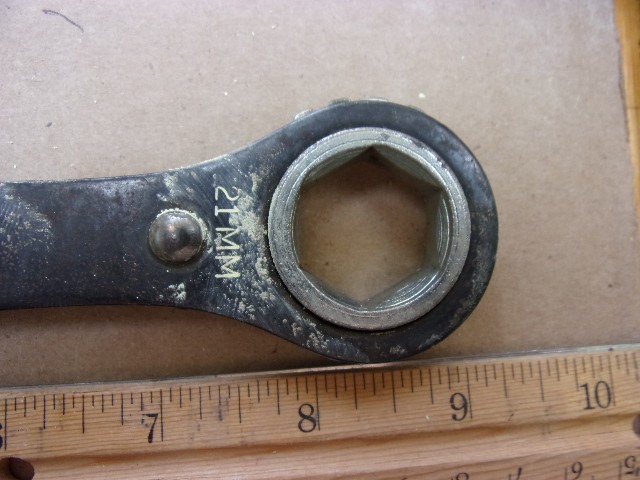 KD TOOL RATCHET WRENCH 17M 21M 6 POINT