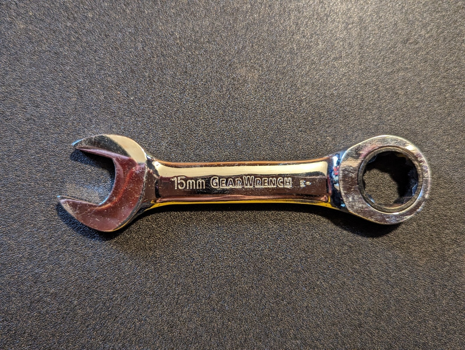 15mm Ratcheting Wrench Mastercraft Maximum – Short Handle