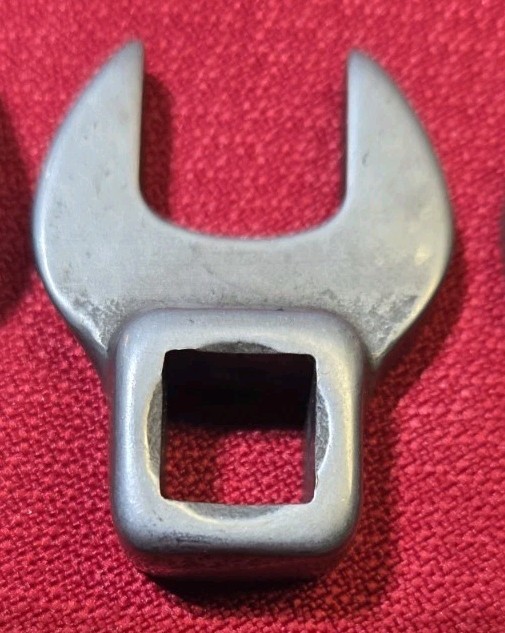 (3) Snap-On 3/8″ Drive Crowfoot Wrenches 3/4″, 9/16″, 1/2″ FCO 24, 18, 16 1960