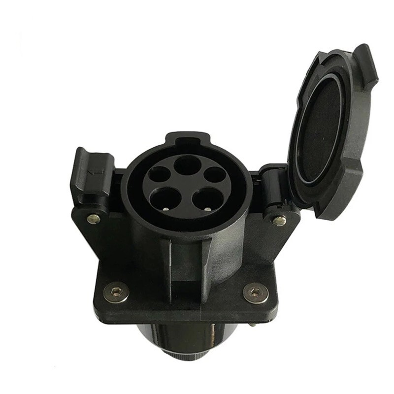 16A SAE J1772 Type 1 EV Charging Male Socket/Inlet/Connector for Electric Car