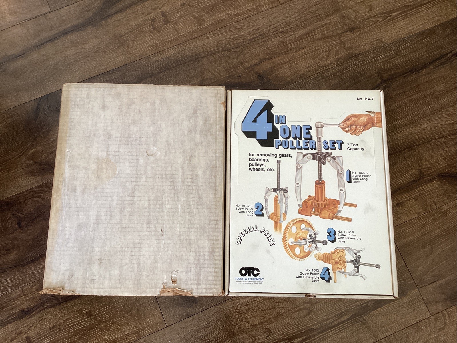 NEW NOS OTC PA7 7 Ton Multi Style Puller Set 4 In One In Box Free Ship