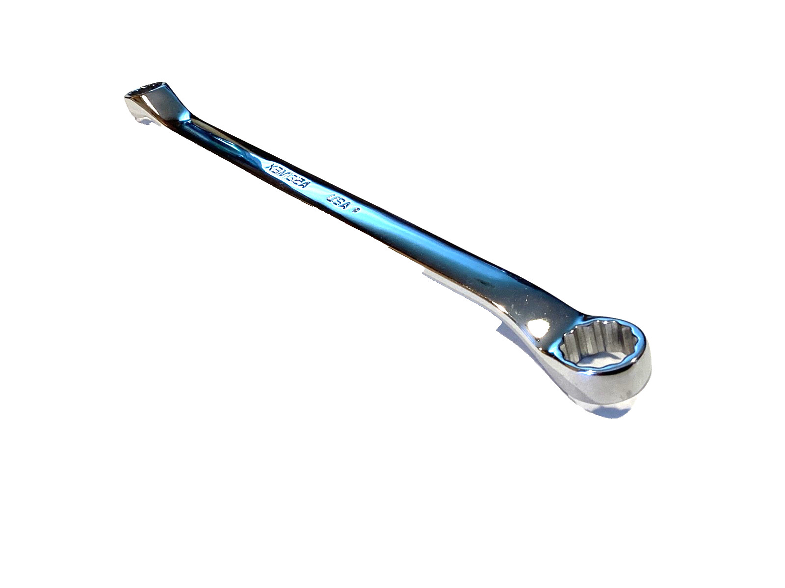 Snap On USA XBM1315 NEW 13MM x 15MM 12 Point Metric 10° Offset Chrome Box Wrench