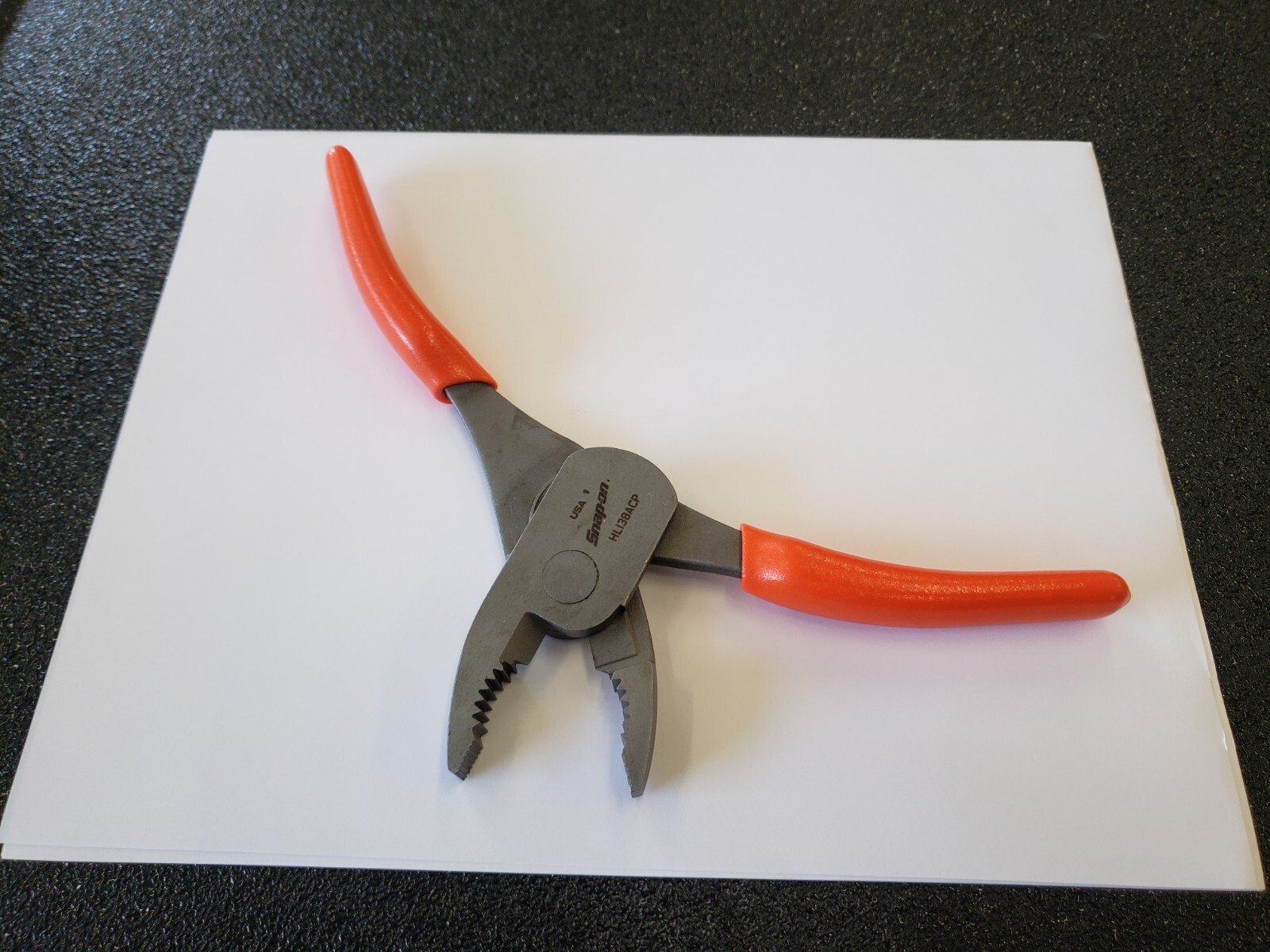 Snap-on Tools USA NEW ORANGE 7-7/8″ High Leverage Combination Pliers HL138ACP