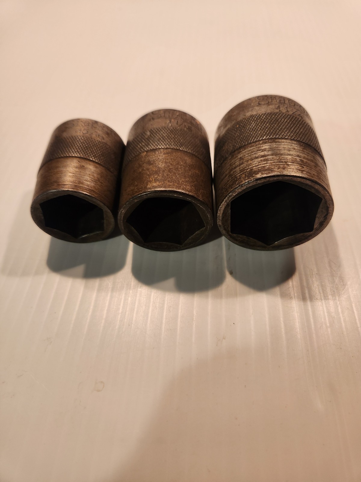 Vintage Snap-on Tools Blue Point Sockets 6 Point 1/2″ Drive