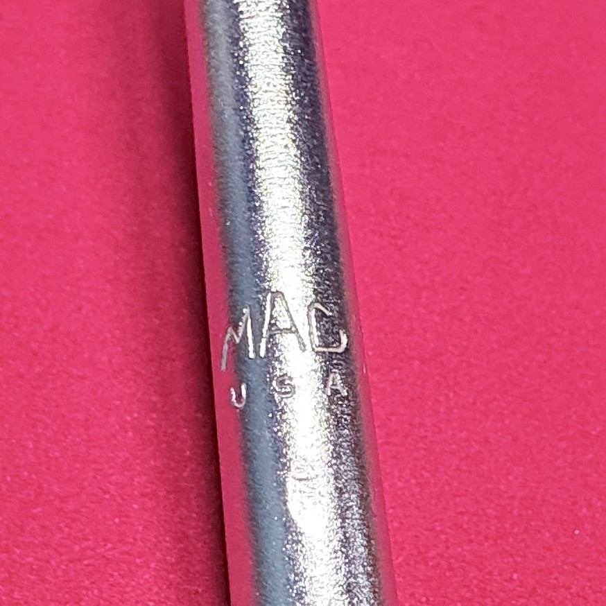 MAC Tools X17S 3/8″ Drive 17″ Long Speed Chrome Knurled Handle Wrench USA