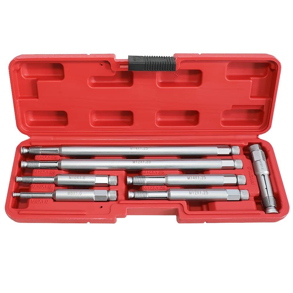 Spark Plug Thread Repair Tool Kit – 14mm 12mm 18mm 10mm 8mm M8 M10 M12 M14 M18