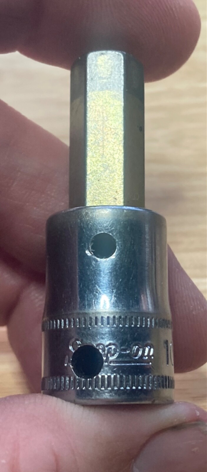 Snap on FAML10 3/8″ Drive Metric 10mm Hex Bit Socket Driver USA