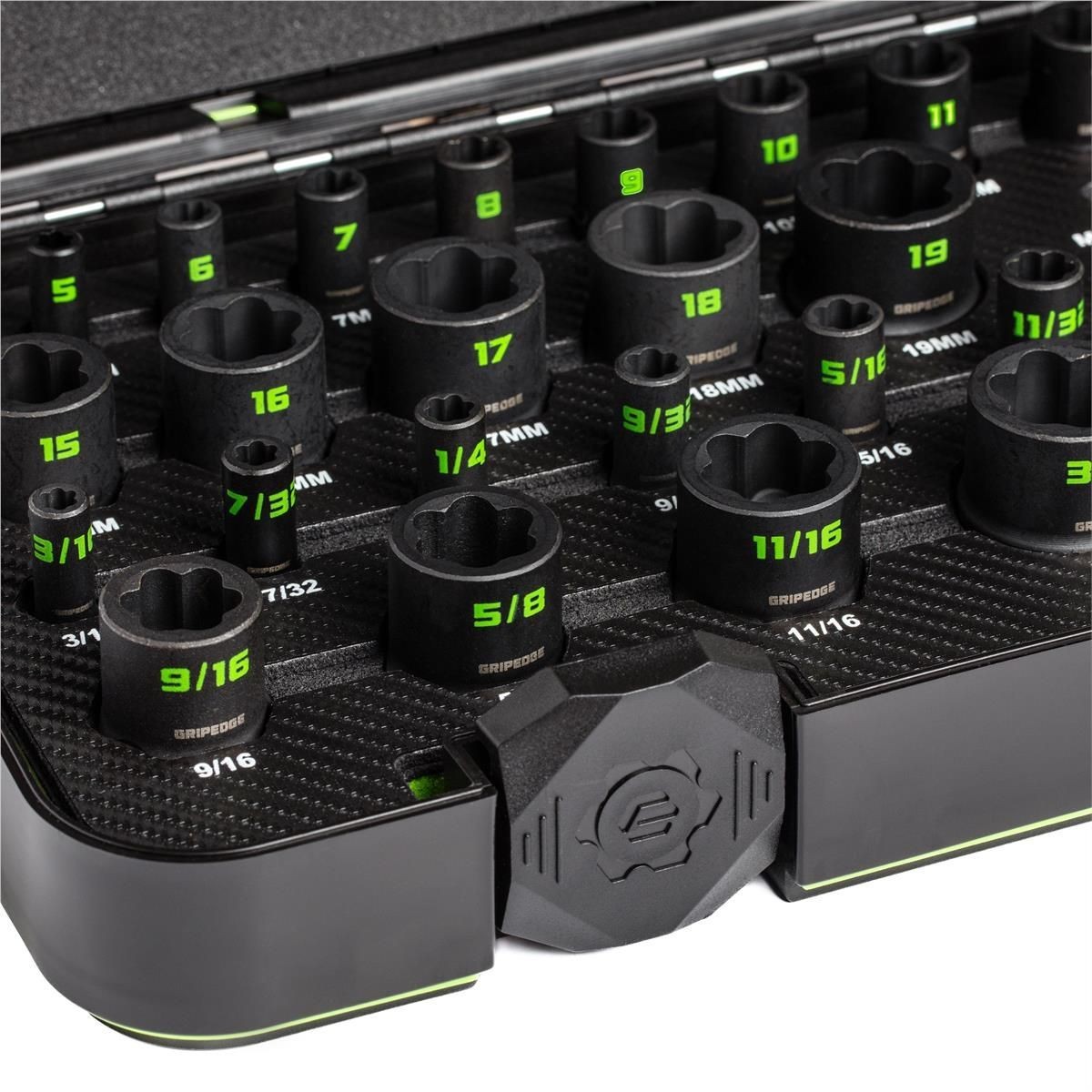 Grip Edge Tools MX32S 32 Piece Master Socket Extractor Set