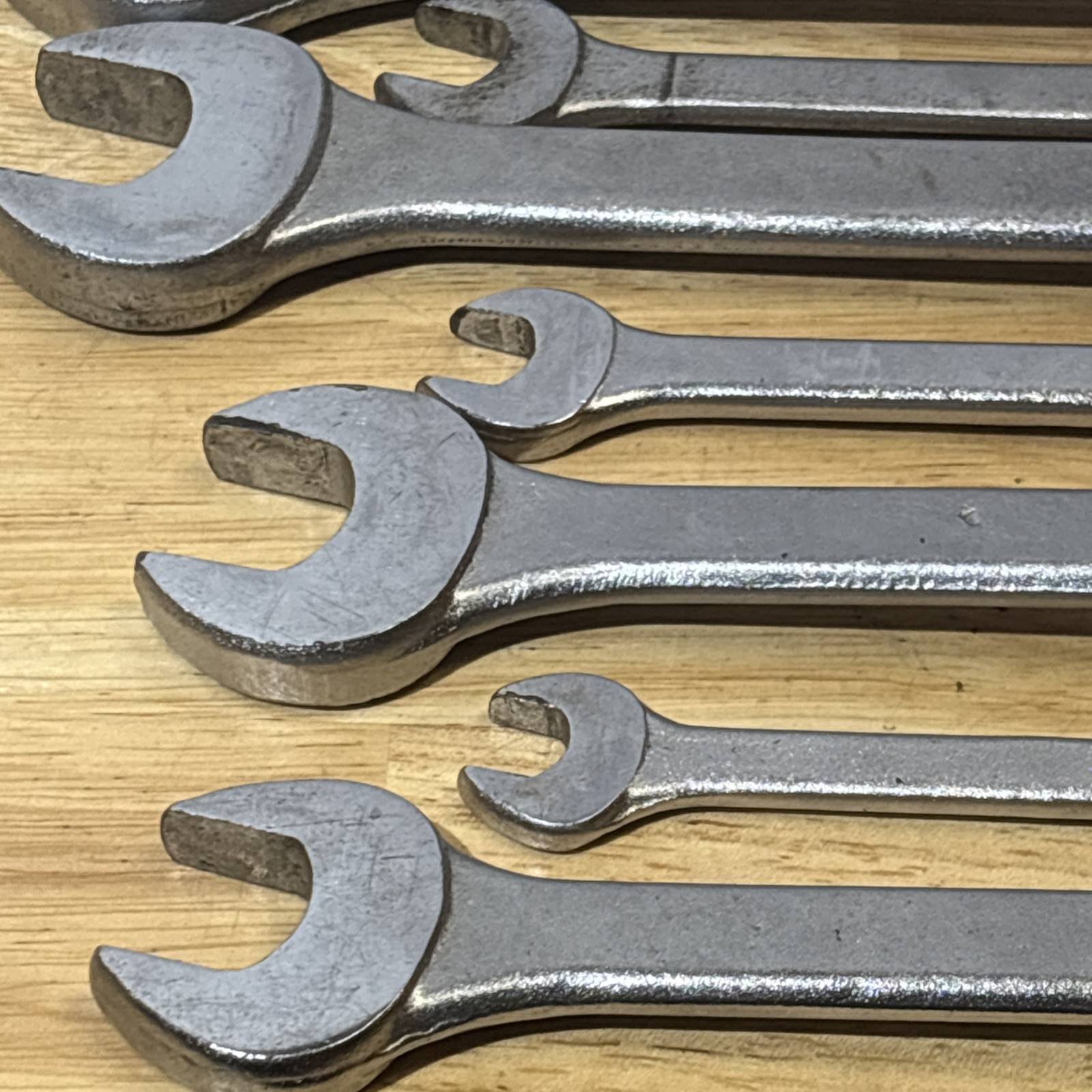 Dayton SAE Combination Wrench Set 12 Point 3/8″ to 1″ Vtg USA