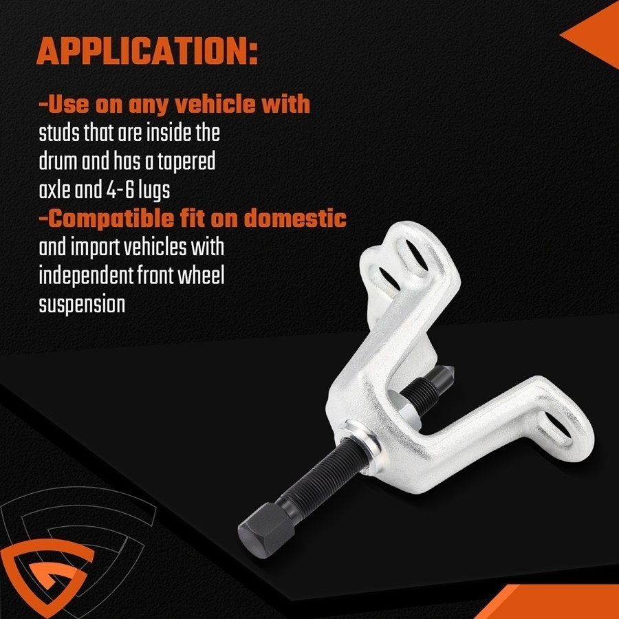 Universal Front Hub Drive Puller Remover Wheel Bearing Extractor Installer Tools