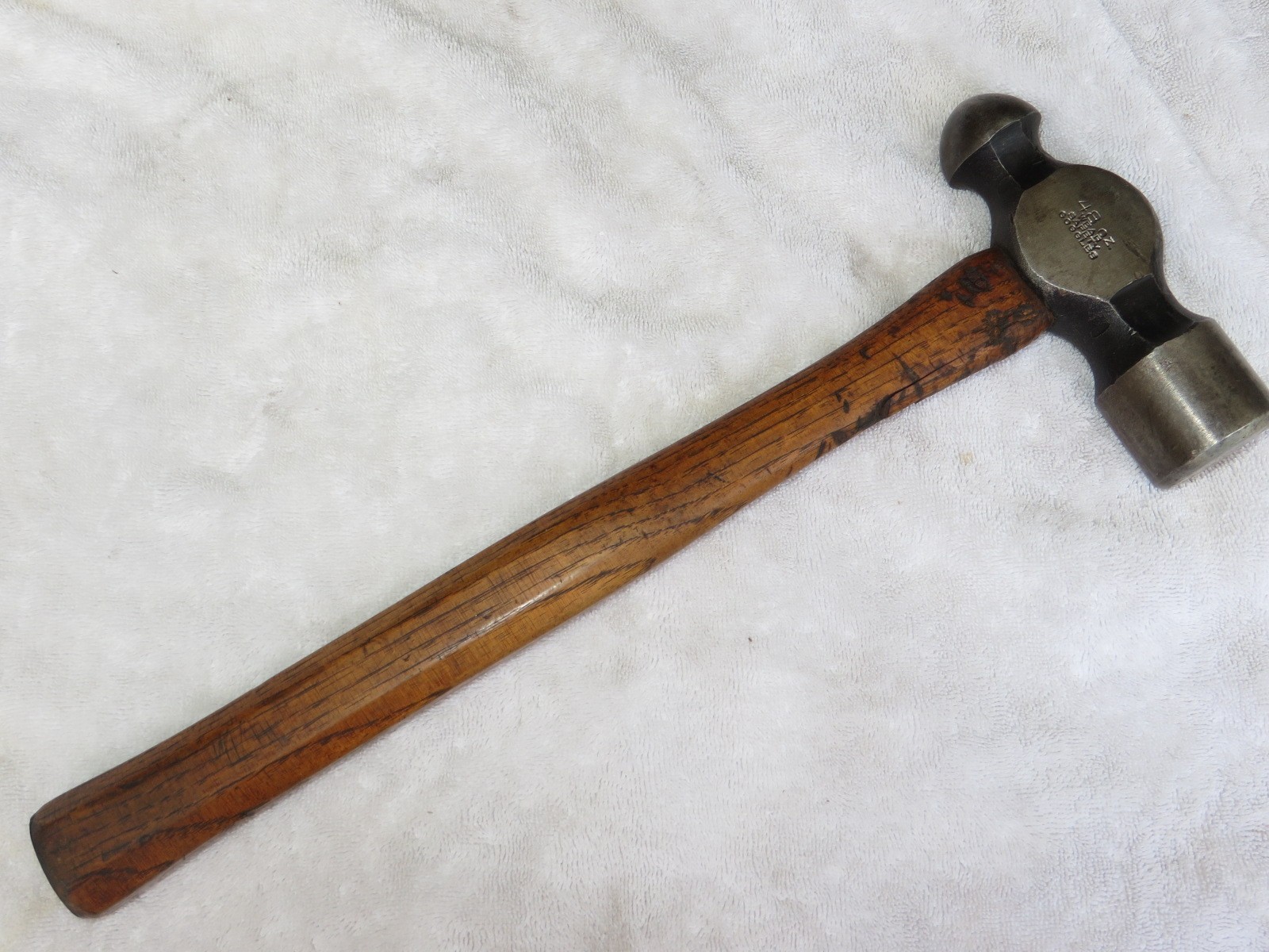 Snap-On Ball Peen Hammer BP 248 USA 48 oz Octagonal Handle Vintage Mechanic Tool