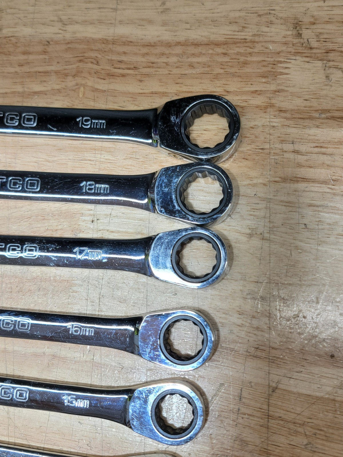 MATCO TOOLS RATCHETING WRENCH SET 12PC 8mm – 19mm 7GRC8M2 – 7GRC19M2 METRIC